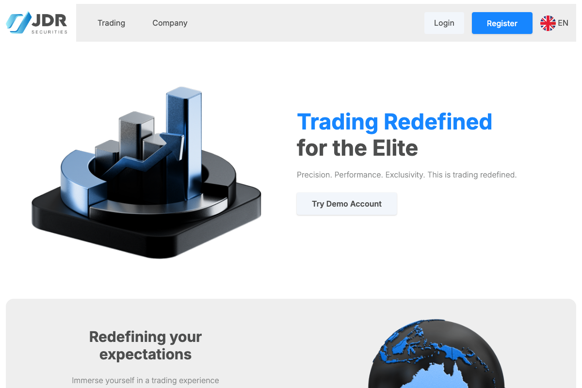 海外FX入金ボーナス【当サイト限定】・JDR Securitiesの公式サイト